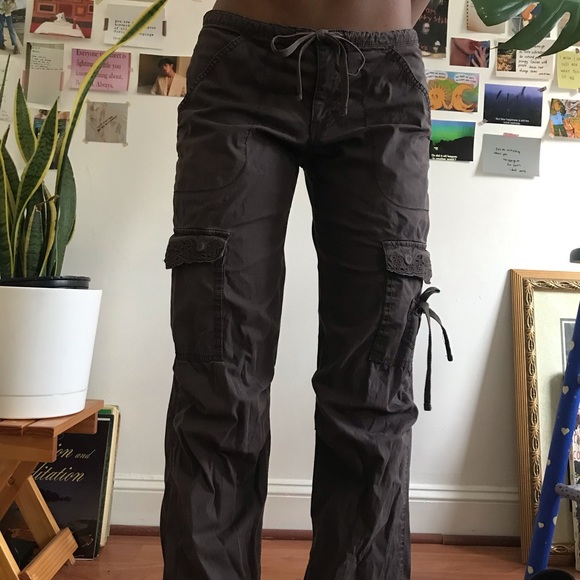 Old Navy Pants & Jumpsuits Y2k Low Rise Old Navy Cargo Pants Poshmark